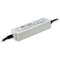 Fuente de alimentación, CA-CC, 54V@0.76A, 100-305 VIn, cerrada, npt, controlador LED, PFC, Serie LPF