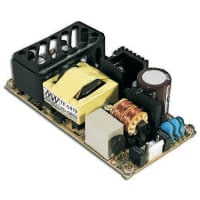 Fuente de alimentación, AC-DC, 5V@4A, 12V@2A, - 5V@0.5A, 115-264VIn, marco abierto, médico, RPT Serie