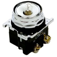 Blanco hermético resistente incandescente del indicador 120 VAC/VDC 30m m Oiltight