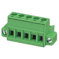 Serie de la posición COMBICON MSTB del tornillo de enchufe del PWB 5.08m m 12AWG 320V 12A 5