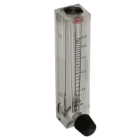 Flujómetro, VFB modelo, agua del GPM de 0.6-5, 4 en escala, el 3% Accur., válvula inoxidable