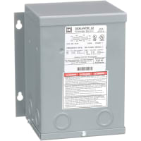 Seque el transformador sellado, 1 fase, 480 Pri. V 120/240 Sec. V, 1KVA