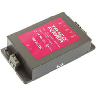 Fuente de alimentación; CA-CC; módulo; montaje en chasis; salida doble, 12V a 1300 mA