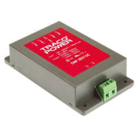 Fuente de alimentación, AC-DC, módulo, chasis Mnt, salida triple, 5V@3000mA