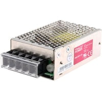 TRACOPOWER 15W, 1 hizo salir, la fuente de alimentación encajada del modo del interruptor (SMPS), 15V C.C., 1A