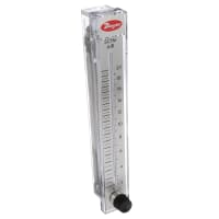 Flujómetro, RMC modelo, aire de 20-200 SCFM, 10-en. Scale, +-2% Accuracy, Stainless Valve