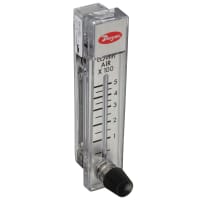 Flujómetro, aire/minuto, escala de 50-500 cc de 2 ", +-4% exactitud, SS, tipo RMS, serie de RM