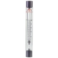 Flujómetro, VFC modelo, aire de 4-25 SCFM, 1-in.FNPT, conec traseras., +-2% acumulador., extremo Conector