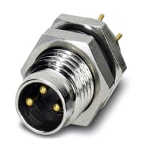 Conectador; Sensor/actuador; Varón; 3 Posición; M8; Soldadura recta