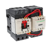 Contactor que invierte, nema Sz 2, 3-Pole 120 VAC, serie de TeSys N