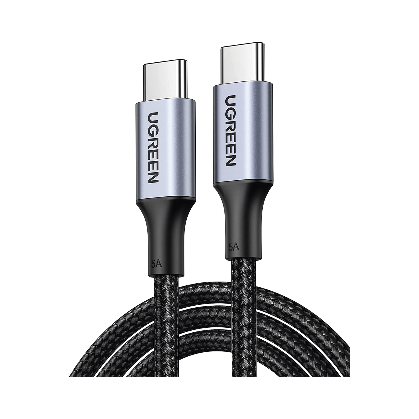 Cable USB-C a USB-C | 1 Metro | Carga RÃ¡pida de hasta 100W | Transferencia de datos 480 Mbps | PD3.0 | QC4.0/3.0/2.0 | FPC | AFC | ProtecciÃ³n Integrada| Caja de Aluminio | Nylon Trenzado | Amplia Compatibilidad | Color Negro.