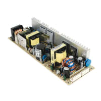 Fuente de alimentación, AC-DC, conmutación, sola salida, 12V, 12.5A, 150W, V en 85-264, serie de LPP