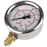 9626926 Entrada positiva análoga 40bar, tamaño G 1/ del fondo de la galga de la prensa de la conexión4