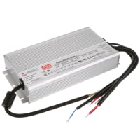 Fuente de alimentación, AC-DC, 48V, 12.5A, 5V, 0.5A, 115-305VIn, sellado, conductor del LED, PFC, serie de HLG