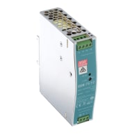 Fuente de alimentación, AC-DC, 12V, 6.3A, 100-264V adentro, incluido, montaje del carril del estruendo, serie de EDR