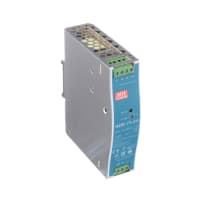 Fuente de alimentación, AC-DC, 24V, 3.2A, 100-264V adentro, incluido, montaje del carril del estruendo, serie de NDR