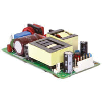 Power Supply, AC-DC, 12V, 9.37A, 100-264VIn, Open Frame, Pnl Mnt, Medical, LFMWLP Series