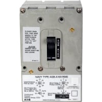 Mag marina moldeado poste completo 25A 500V de Therm 3 de la marina de guerra de los interruptores del caso