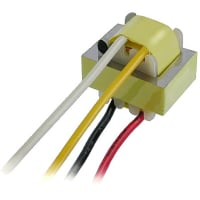 El transformador audio profesional 1:1 con los alambres libres, se conforma con IEC 68 2 20