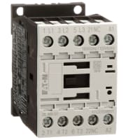 Contactores, 3-Pole, FNVR, 9A, B-Marco, 1NC, bobina de 110V 50Hz/120V 60Hz, serie de XT