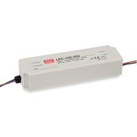 Power Supply, AC-DC, 286V, 0.35A, 100-264V adentro, Enclosed, Pnl Mnt, LED Driver, LPC Series