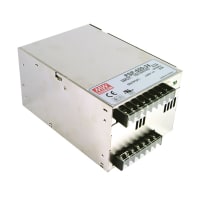 Fuente de alimentación, AC-DC, 12V, 50A, 115-264V adentro, incluido, montaje del panel, serie de PSP
