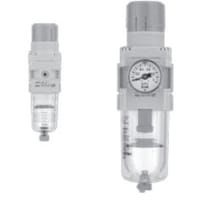 Filtre el regulador, 1 " NPT, línea aérea, modular