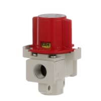 Válvula, relevación, mano, acto del sngl, cuerpo pinta, 1/4NPTF