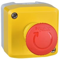 El interruptor, Pushbtn, E-Para el recinto de la estación de control, 6A 120VAC, 1NO 1NC, UL CSA