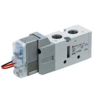 Válvula de solenoide neumática, Rc 1/4, 5/2, VF3000