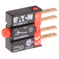 RMQ-16 N.O.rmally cerró el elemento del contacto (N/C), IP65