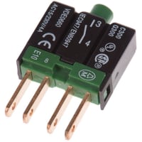 RMQ-16 FALTA DE INFORMACIÓN normalmente abierta del elemento IP65 del contacto (N/O)