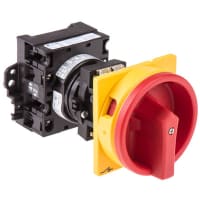 Interruptor No-Fusible de la desconexión, montaje de la parte posterior de 2 poste, N.O., 32 A, kilovatio de 13, IP65