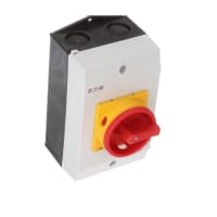 Cambie el desenganche, 3 poste, montaje de la superficie, No-Fundido, 25 A, 13 kilovatio, IP65