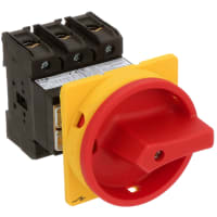 Cambie el desenganche, 3 poste, montaje de la base, No-Fundido, no, 63 A, 37 kilovatio, IP65