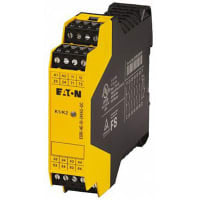 Relais de seguridad, No-Retrasado, 24Vac/Dc