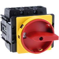 Cambie el desenganche, 3 poste, montaje del rubor, No-Fundido, no, 125 A, kilovatio de 45, IP65