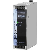 Fuente de alimentación, AC-DC, 48V, 2.5A, 85-264V adentro, incluido, carril del estruendo, PFC, 120W, serie de KLEA