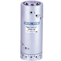 Empalme rotatorio, sello del metal, 2 circuitos
