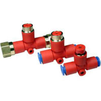 Válvula, relevación, w/fitting, 12m m