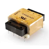 Transformador, 115/230 V, pc mt, 2.5 VA, 24V @.1 A, 12V @.2 A