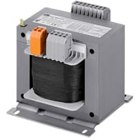 Transformador, CA, abierta, 50-60 hertzio, Pri: 208-600V, Sec: 2x12V, VA de 100