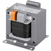 Transformador, CA, abierta, 50-60 hertzio, Pri: 208-600V, Sec: 2x12V, VA de 250