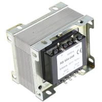 el transformador del montaje del chasis 100VA 2 hizo salir la CA primaria 9V de la CA 230V secundaria