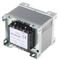 el transformador 2 del montaje del chasis 75VA hizo salir la CA primaria 18V de la CA 230V secundaria