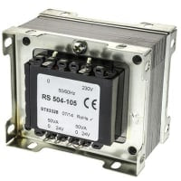 el transformador del montaje del chasis 100VA 2 hizo salir la CA primaria 24V de la CA 230V secundaria