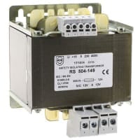 CA primaria de la CA +/-12V del transformador 230 245 400 415V del aislamiento 300VA secundaria