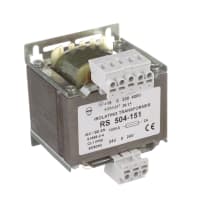 CA primaria de la CA +/-24V del transformador 230 245 400 415V del aislamiento 100VA secundaria