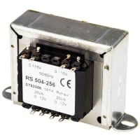 el transformador 2 del montaje del chasis 50VA hizo salir la CA primaria 12V de la CA 115V secundaria