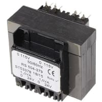 El transformador del PWB 3VA 2 hizo salir 115 la CA primaria 24V de la CA 230V secundaria